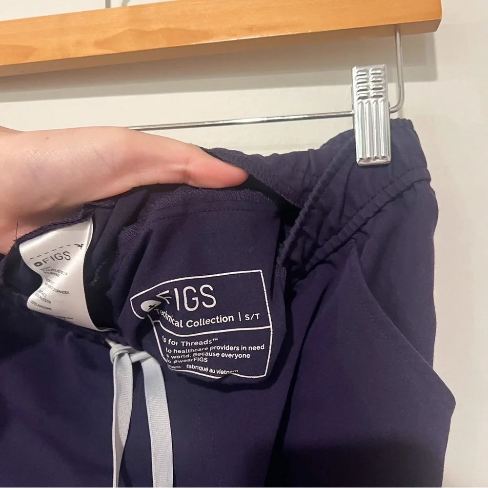 Figs Tansen Purple Jogger Scrub Pants